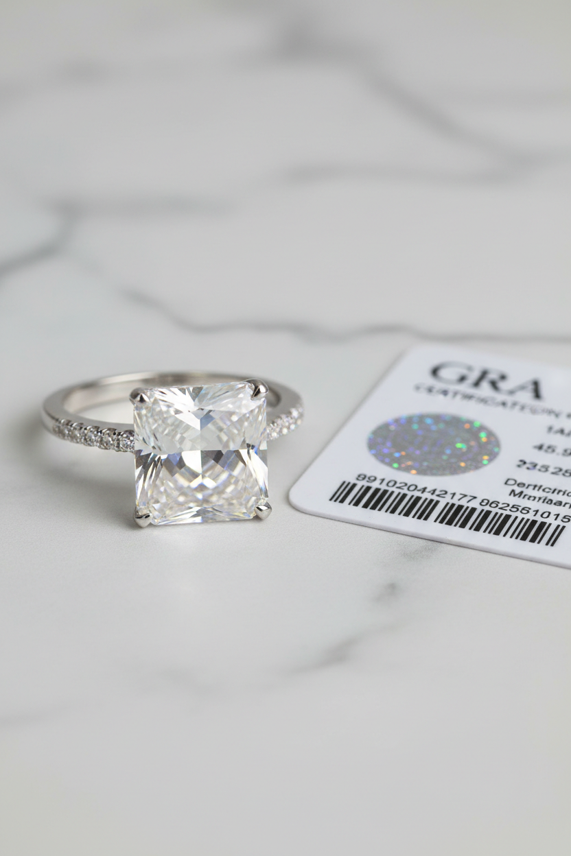 Moissanite Certified