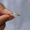 French Light Luxury Moissanite Ring | 1CT | 925 Sterling Silver