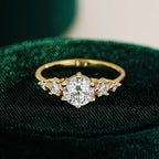 French Light Luxury Moissanite Ring | 1CT | 925 Sterling Silver